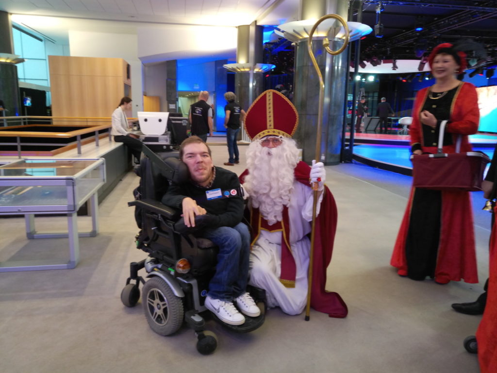 Με τον Sinterklaas