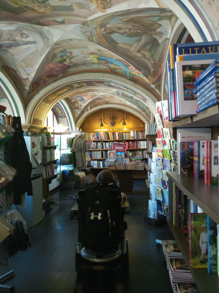 Στην πανέμορφη βιβλιοθήκη του Πανεπιστημίου του Βίλνιους