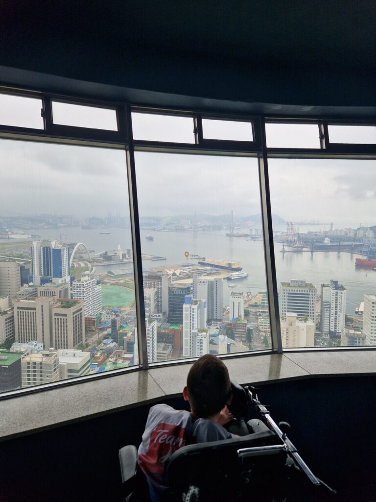 Η θέα από το Busan Tower