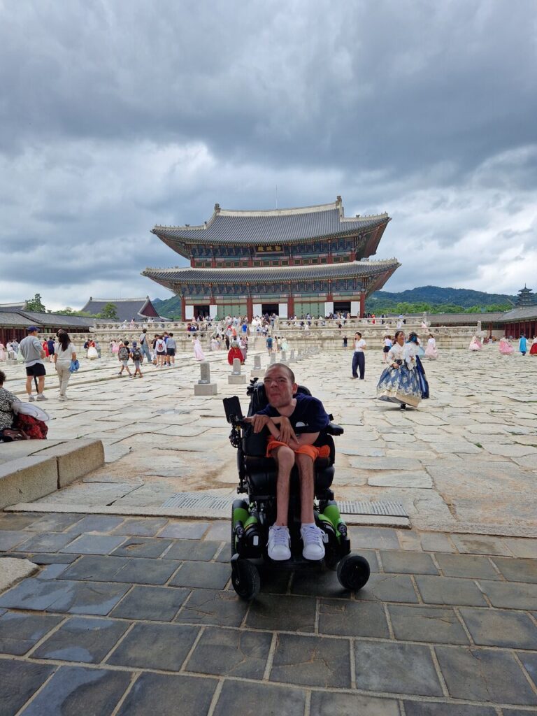 Στο παλάτι Gyeongbokgung